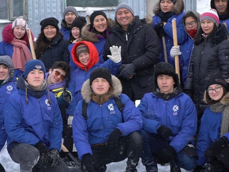 Челлендж по уборке снега запустили в столице