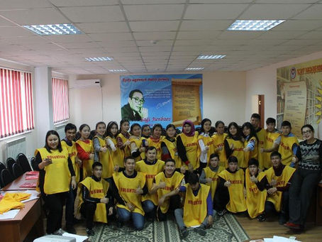 Спортивных волонтеров готовят в Актобе