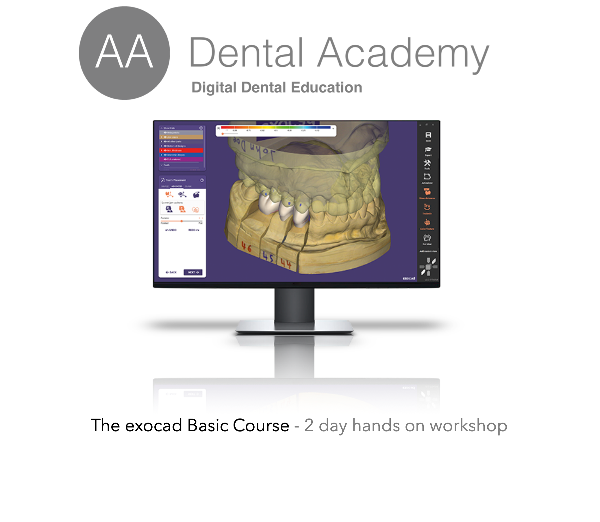exocad New User Course AA Dental Design