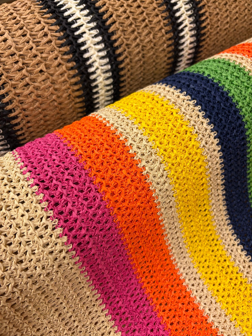 Miniatura: Paper Knit Raffia- Sarape