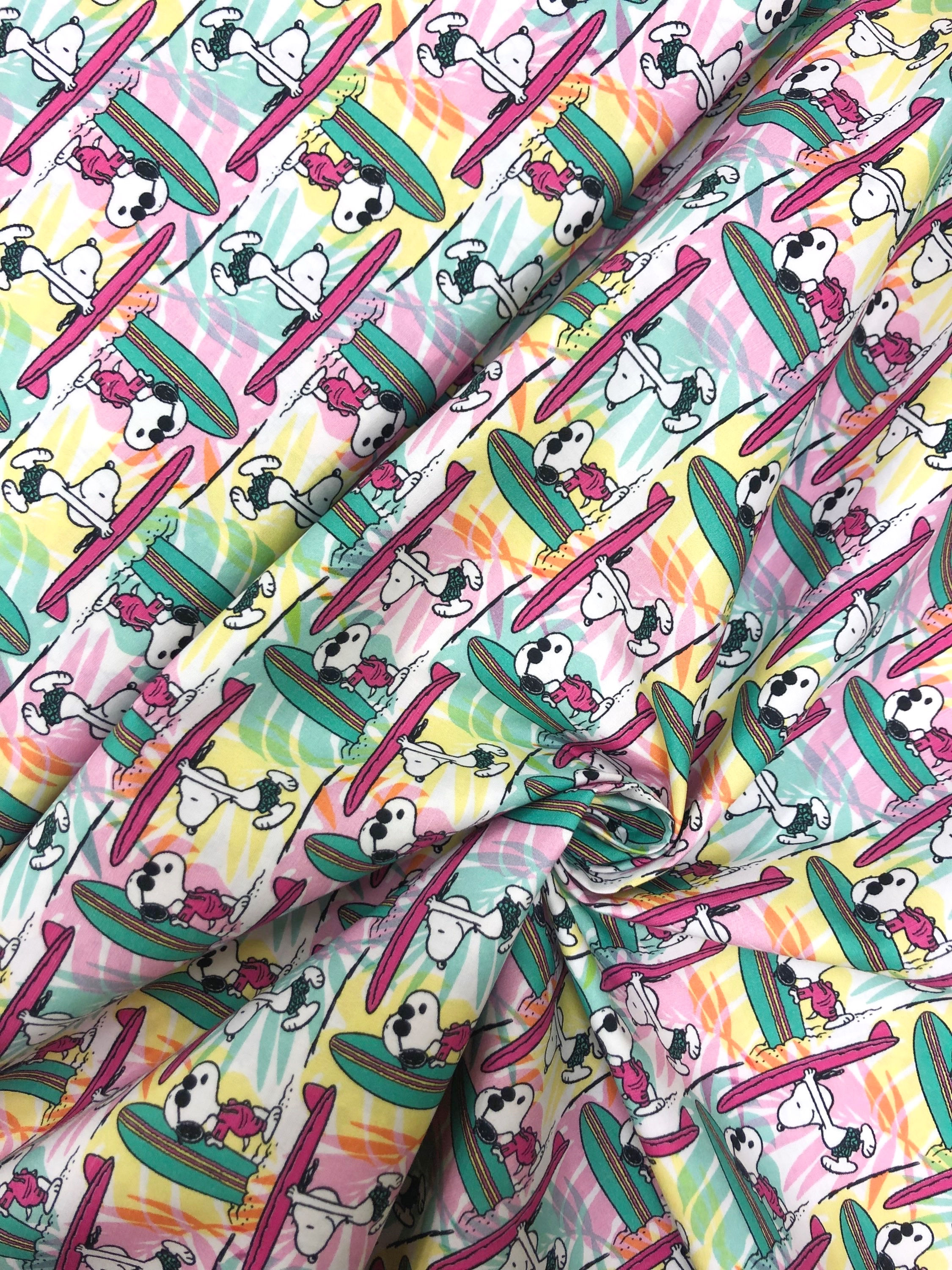 Popeline licence- Snoopy Surfer