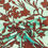 Miniatura: Giavanese viscosa- Ramage rust and aqua