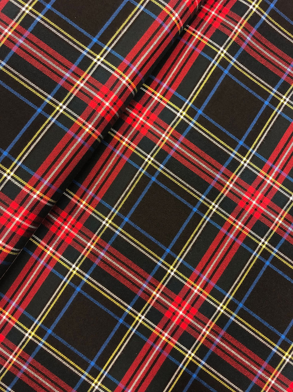Miniatura: Tartan nero