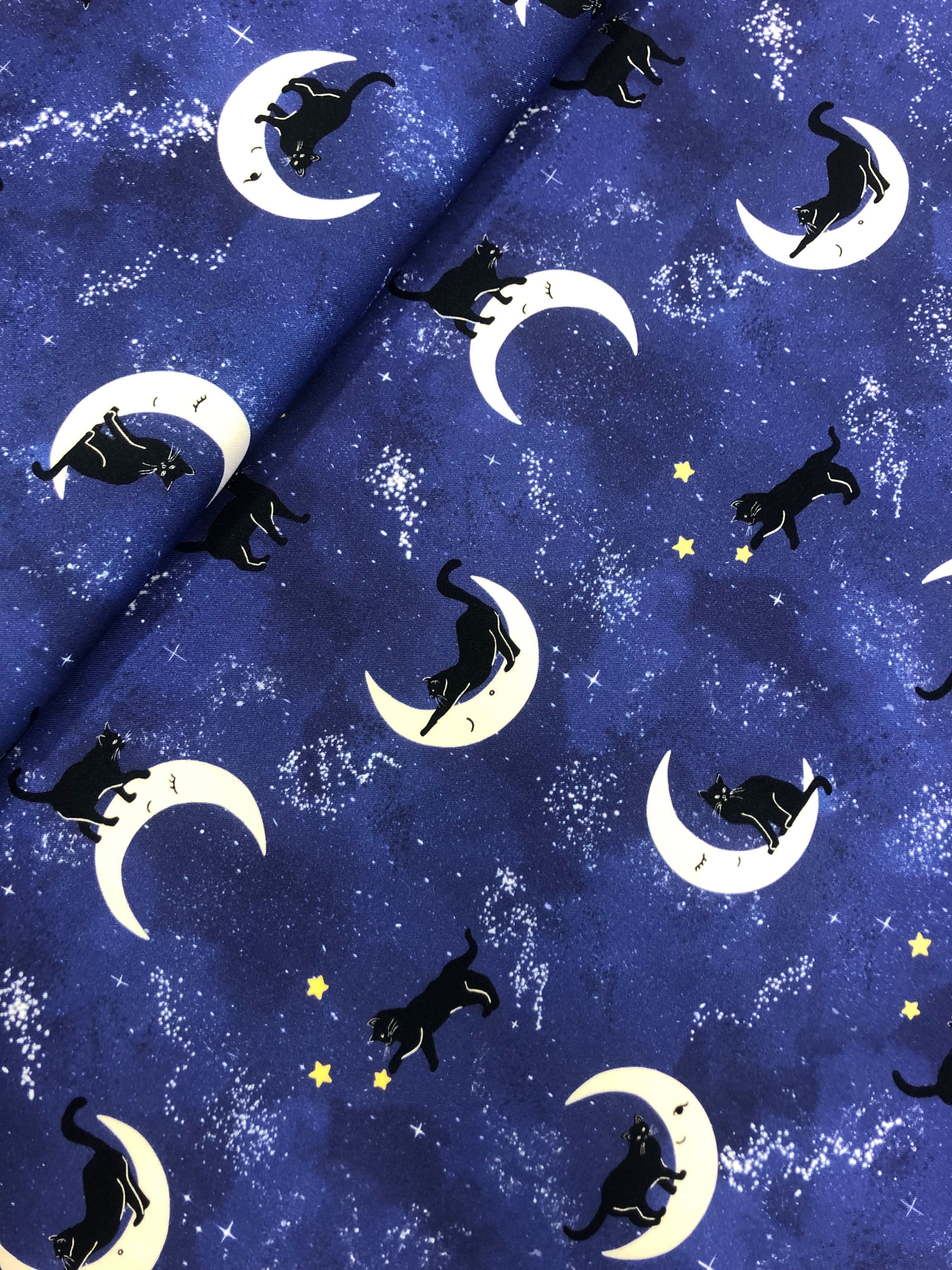 Ecoviscosa- Cats and moon