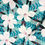 Miniatura: Popeline- Neon pink flowers 