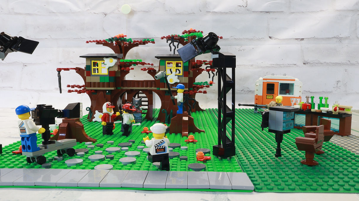 LEGO Hotel Transylvania MOC Full Pic