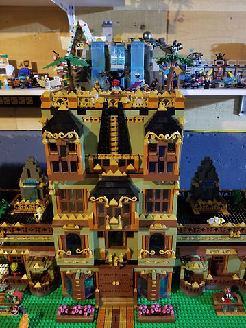 LEGO Hotel Transylvania MOC V2 Main Building Full