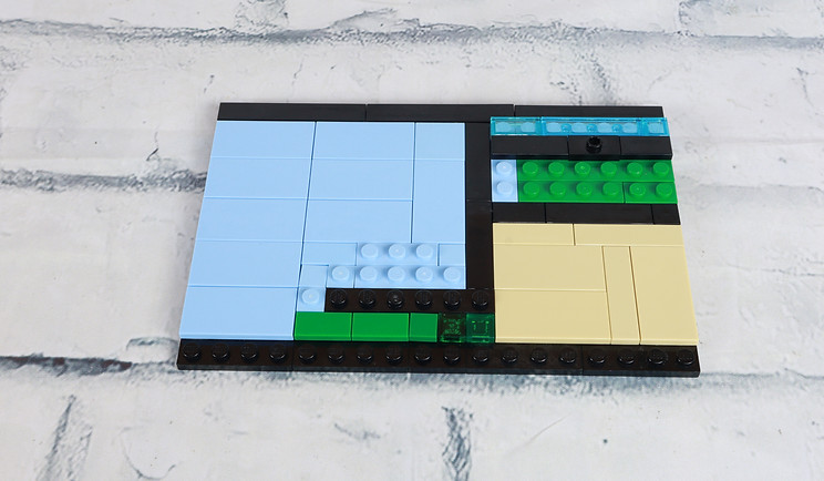 Knight Rider LEGO Postcard MOC Background