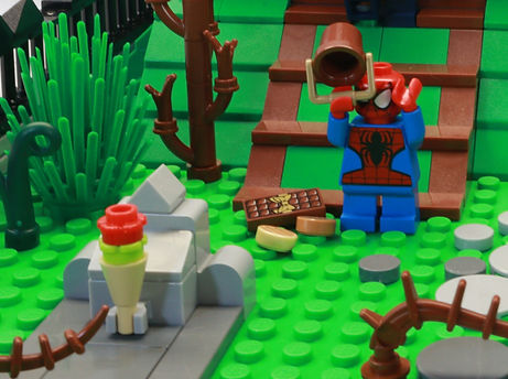 LEGO Hotel Transylvania MOC V2 Main Wide View