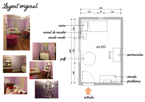 layout e fotos originais (antes)