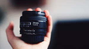 Working with my new high focus lens