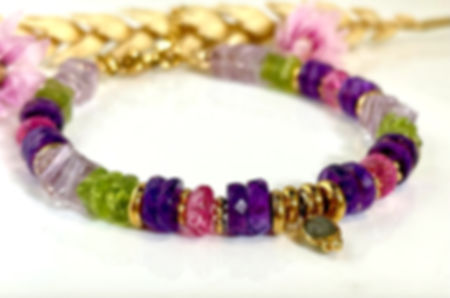 Bracelet corse améthyste – voyage