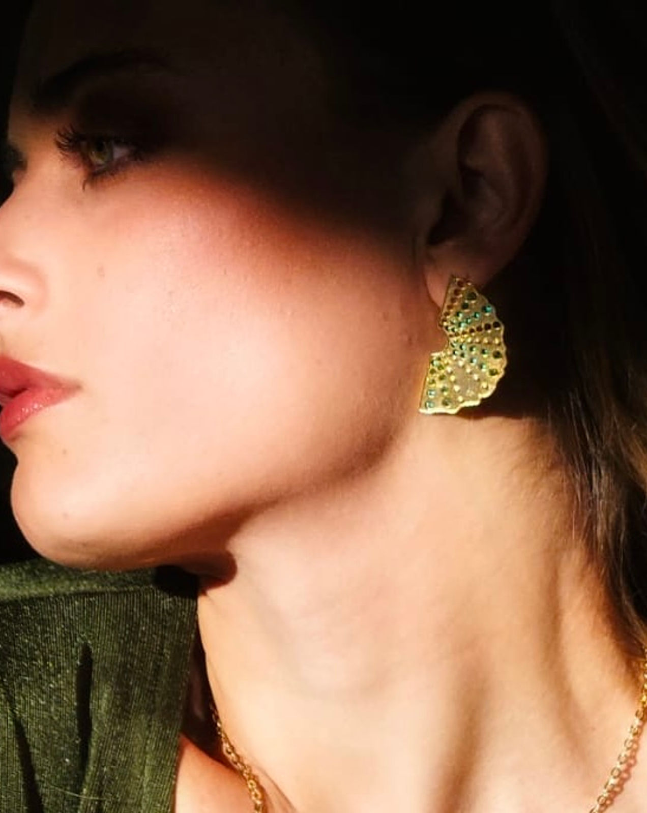 Boucles d’oreilles corses - Demi oursin 