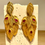Miniature : Boucles d’oreilles Corses - feuilles de Sureau
