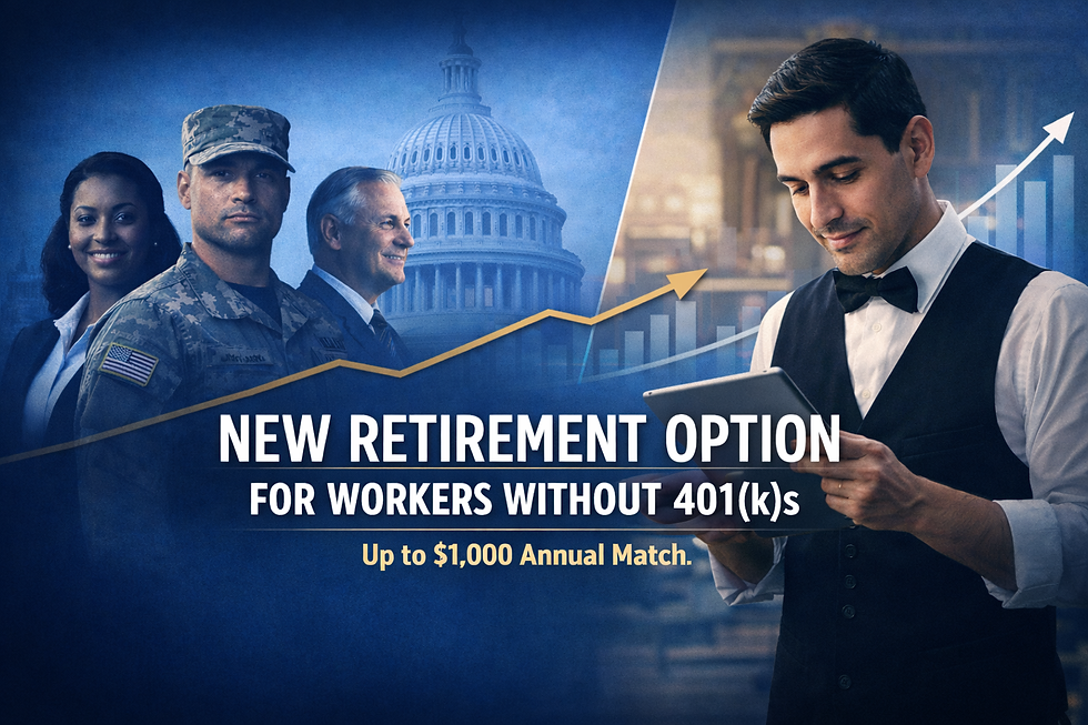 New Trump Plan Would Give Private Workers Access to Federal Retirement System