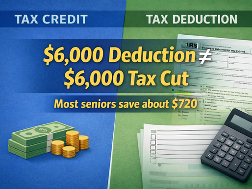 The $6,000 Senior Deduction Explained