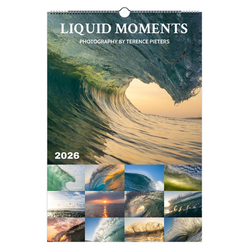 Liquid Moments / Wave Calendar 2026 | Orange Rocks South Africa