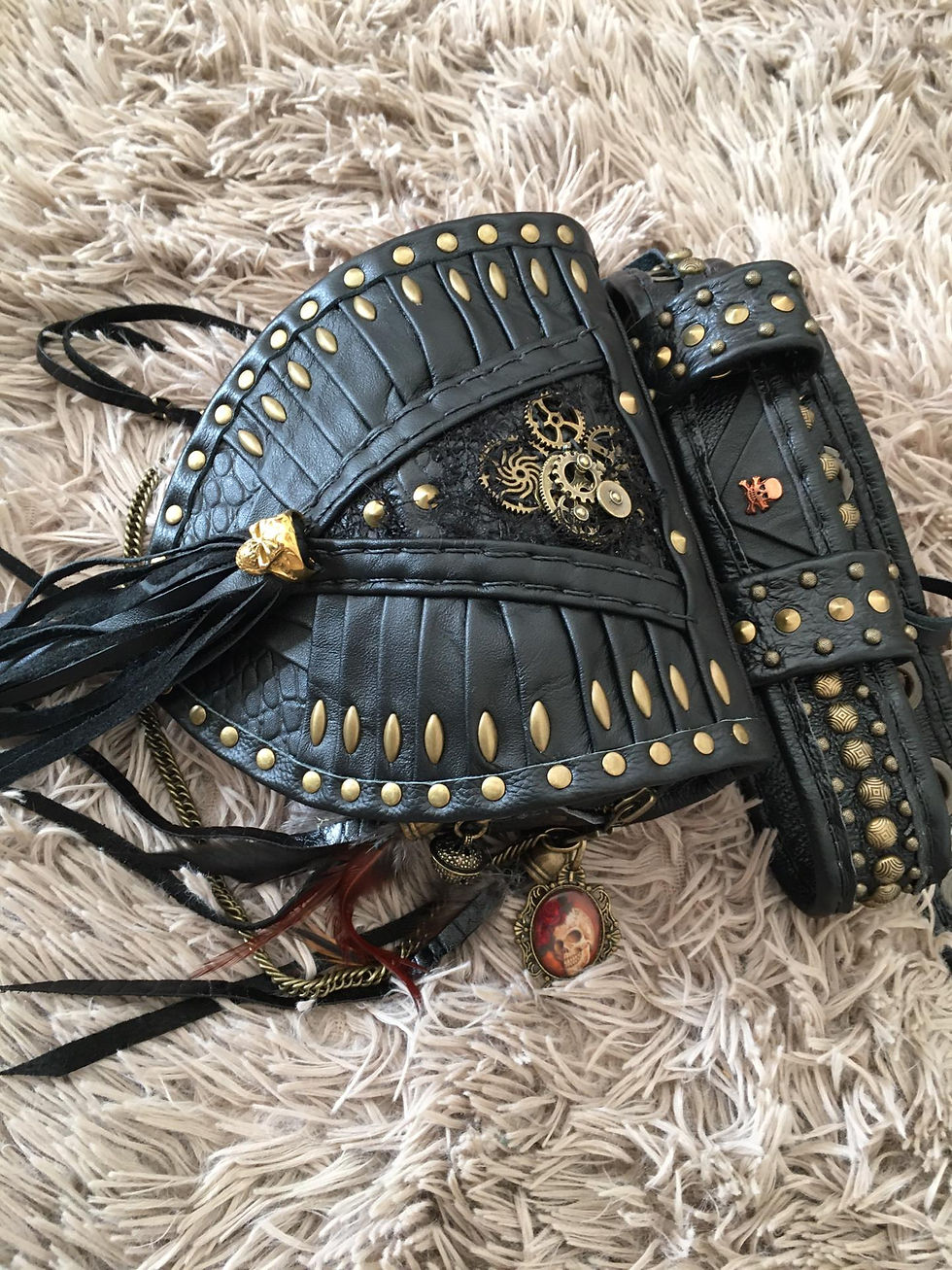 Thumbnail: Leather Belt Bag FULLIA