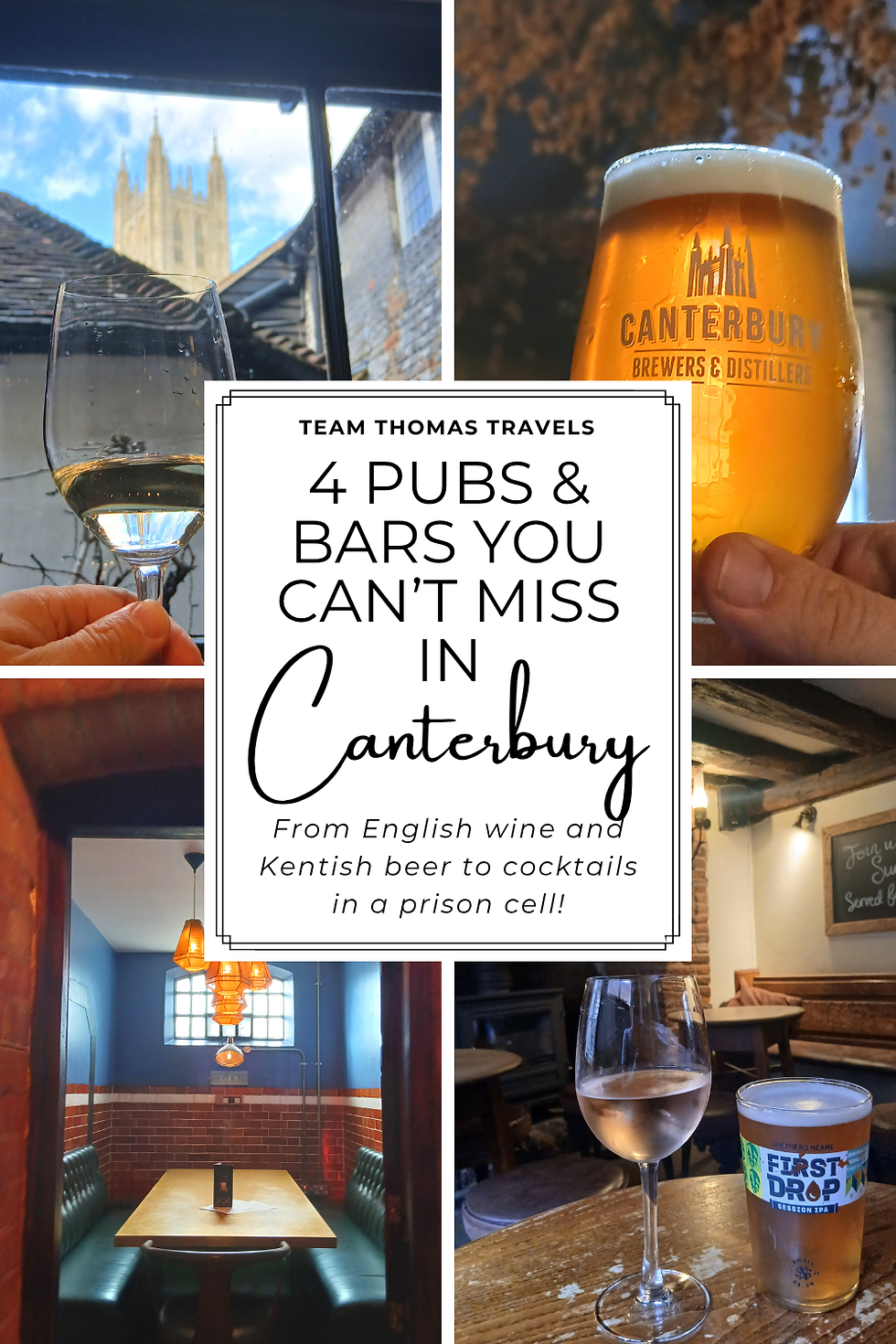 Travel guide about the best pubs and bars in Canterbury, including the Parrot, Corkk,  The Foundry Brew Pub and the Pound