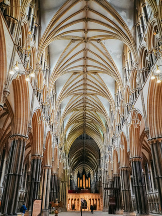 The soaring have of Lincoln Cathedral