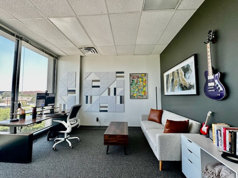 Decorate your private office and create the vibe that helps you do great work.