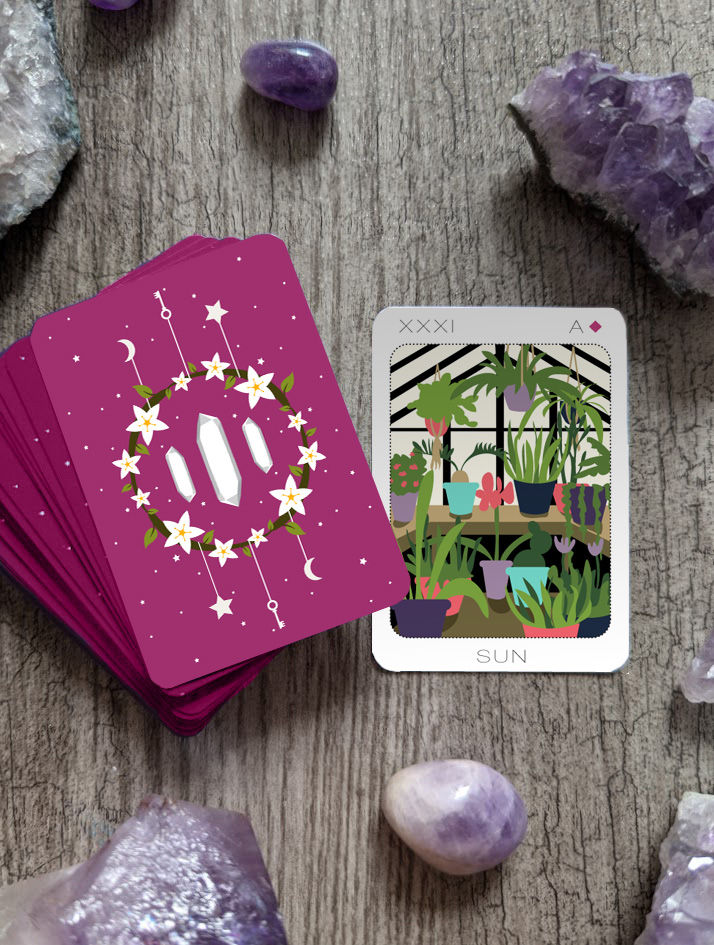 Thumbnail: MINI CRACKED LENORMAND