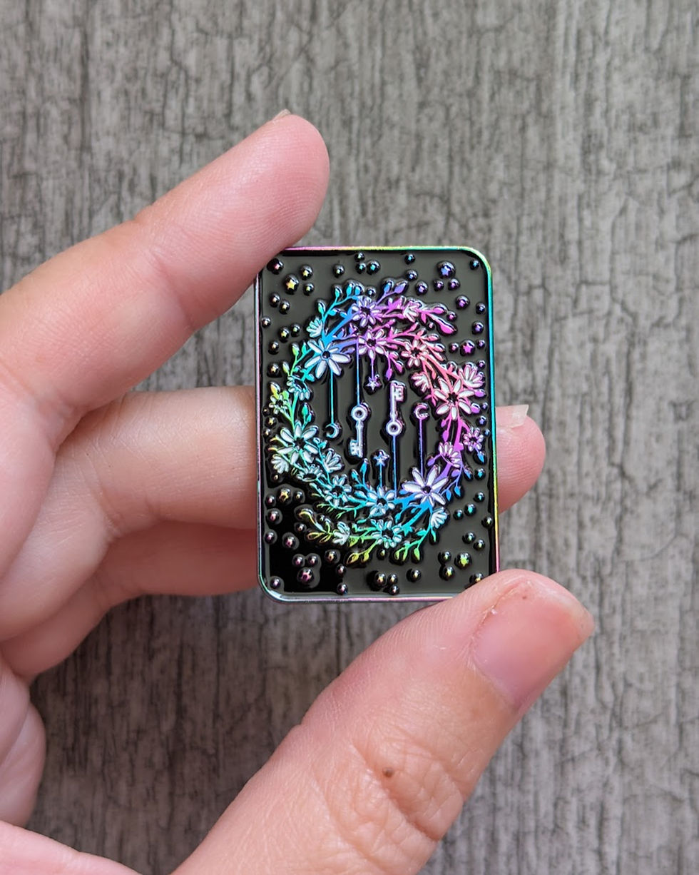 RAINBOW TAROT PIN