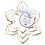 Thumbnail: Gold Snowflake Cookie Cutter Set