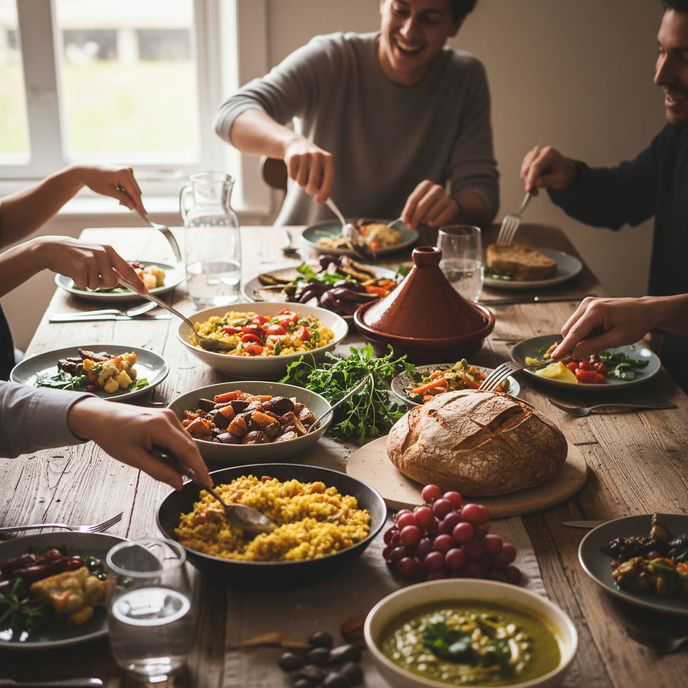 photo · the table, plates being shared_.jpg