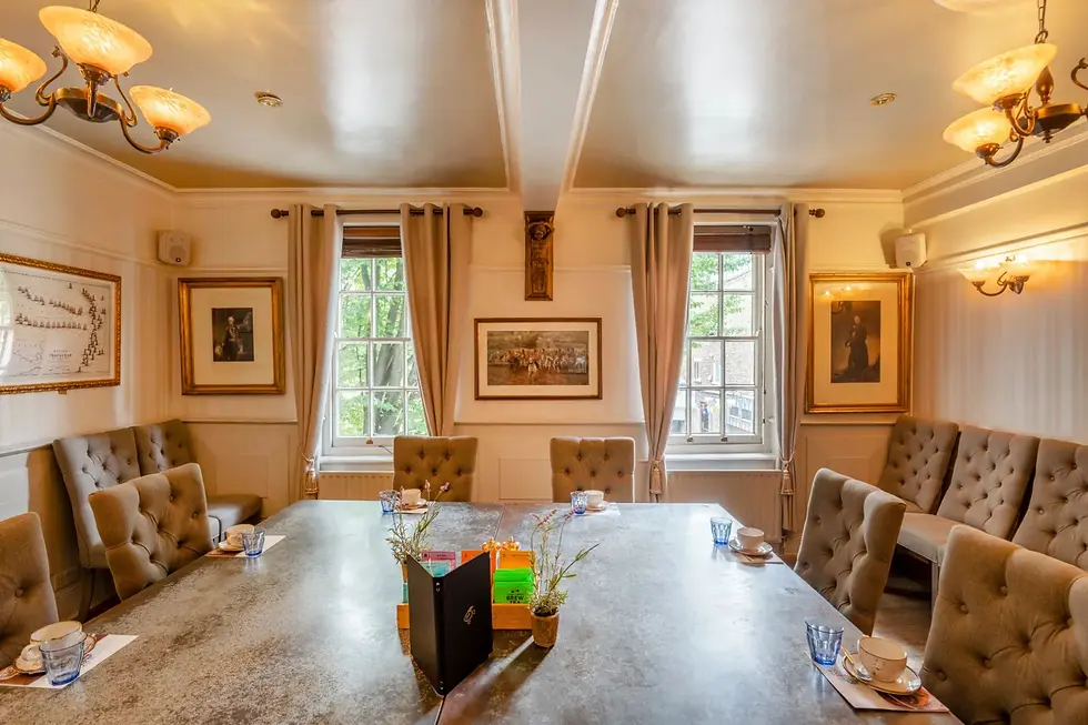 Club Room with a large meeting table