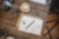 Meeting Room Table with Paper Pads, Pencils, Drinks and Mints at Somers Town Coffee House