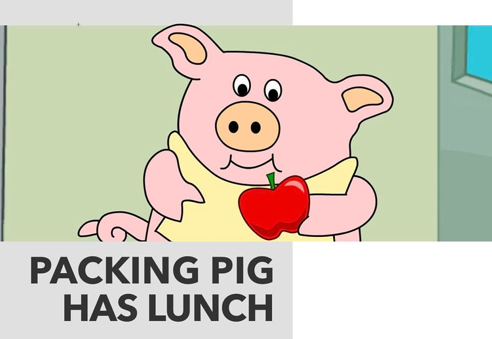 Упражнение READING READINESS PACKING PIG HAS LUNCH.jpg
