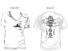 T-shirt white (men's)