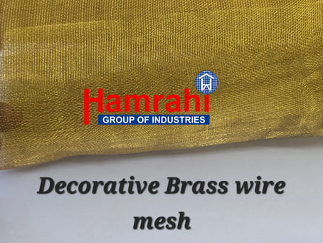 Designer & Decorative Brass Wire Mesh in Home Interiors