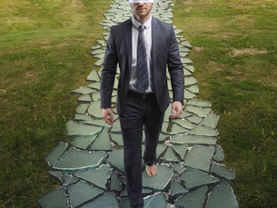 "Barefoot, Blindfolded Over Broken Glass"