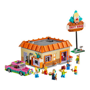 LEGO® The Simpsons™ Krusty Burger | Borrow LEGO® with our monthly Brick Borrow LEGO® subscription service | Rent LEGO​ | LEGO subscription service