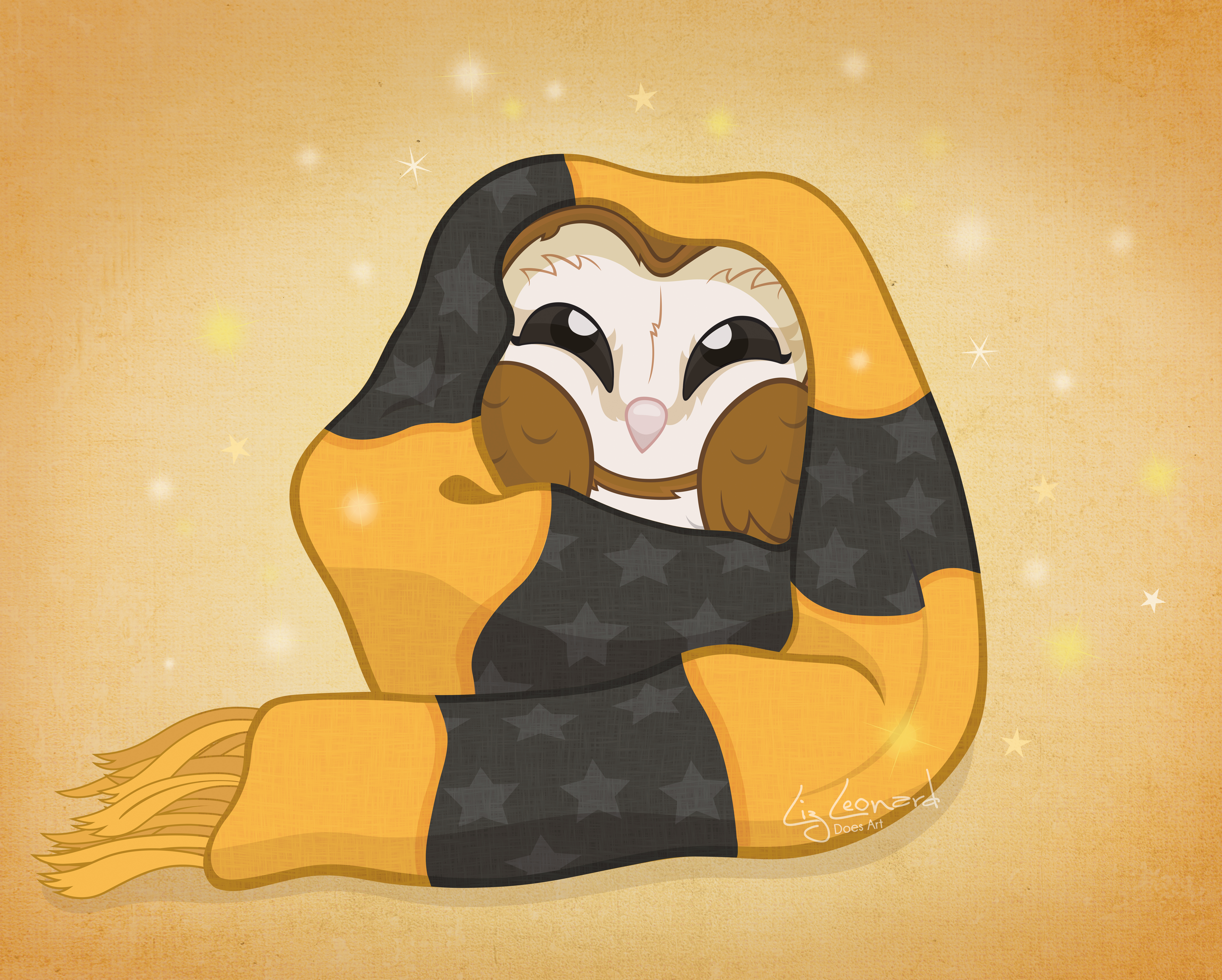 Cozy Barn Owl