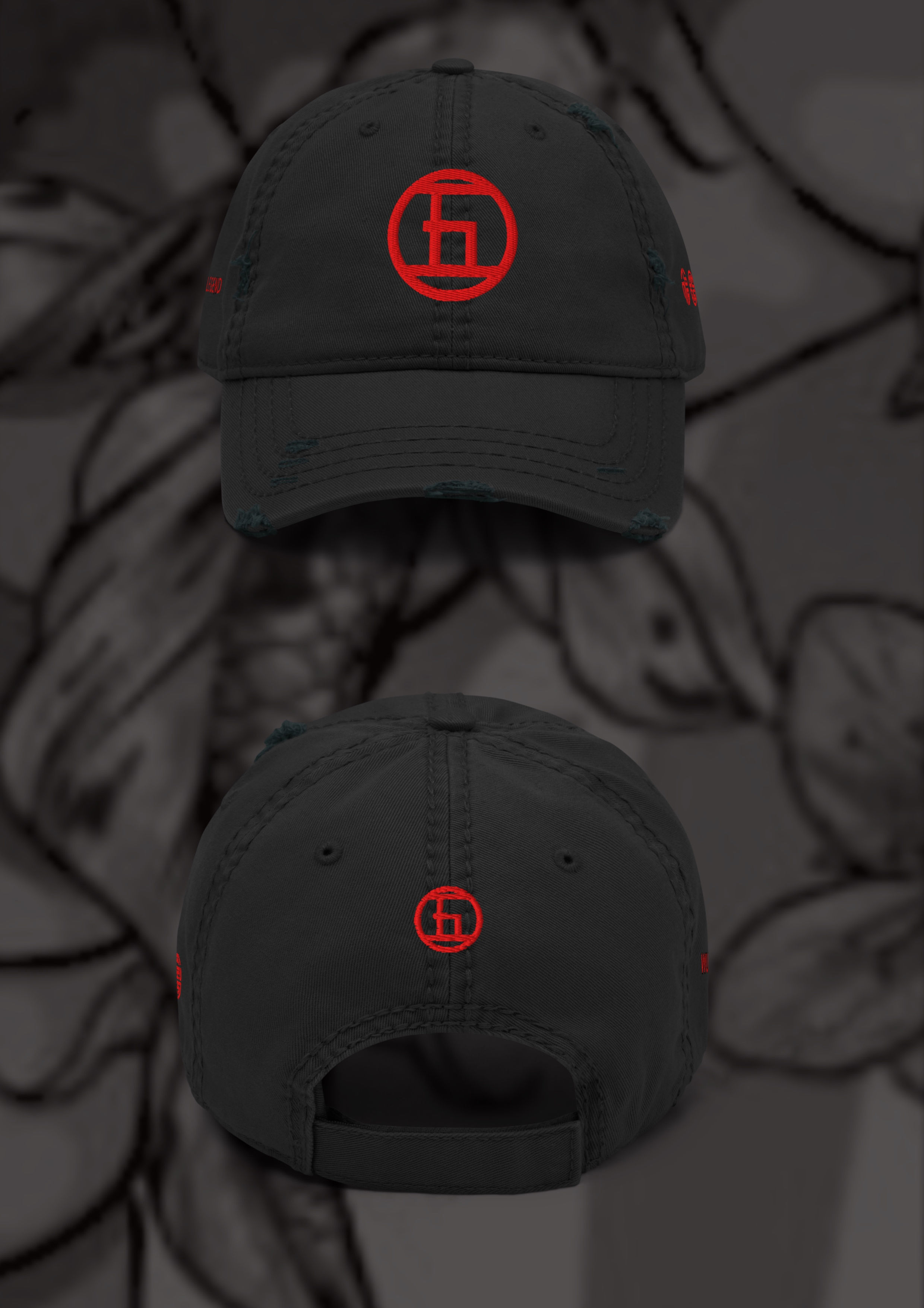 Casquette usée Wu Legend
