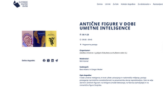 Antične figure v dobi umetne inteligence