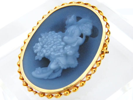 須磨のO様から金のカメオブローチを買取|須磨区・垂水区で売るならE-brand(いーぶらんど)へ