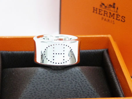 須磨のＹ様からエルメスのシルバーリングを買い取り｜須磨区・垂水区で売るならE-brand（いーぶらんど）へ