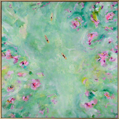 Melbourne artist, coastal ocean surfer large wall art print