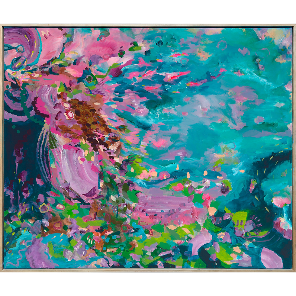 Thumbnail: Kaleidoscope of Illusion, Limited Edition Art Print, sammy ann studio, reef, fish, landscape