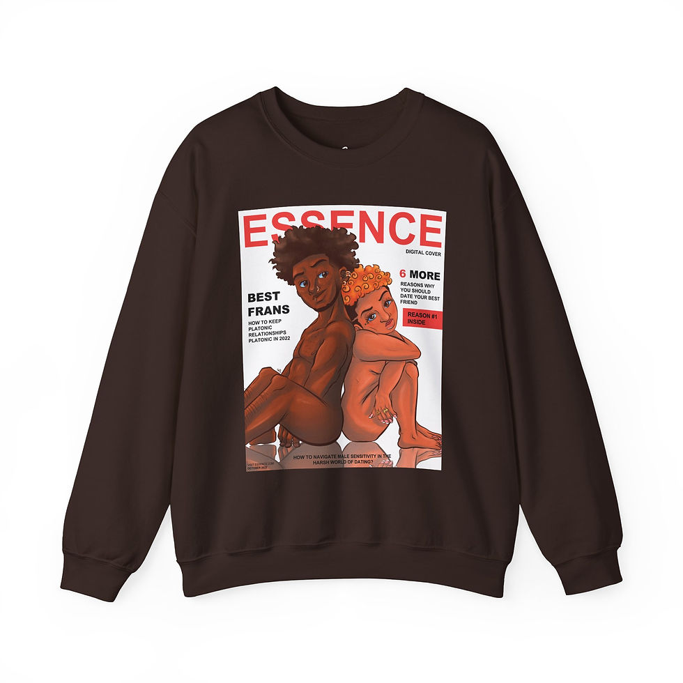 Thumbnail: "Best Fran (Essence)" Unisex Heavy Blend™ Crewneck Sweatshirt