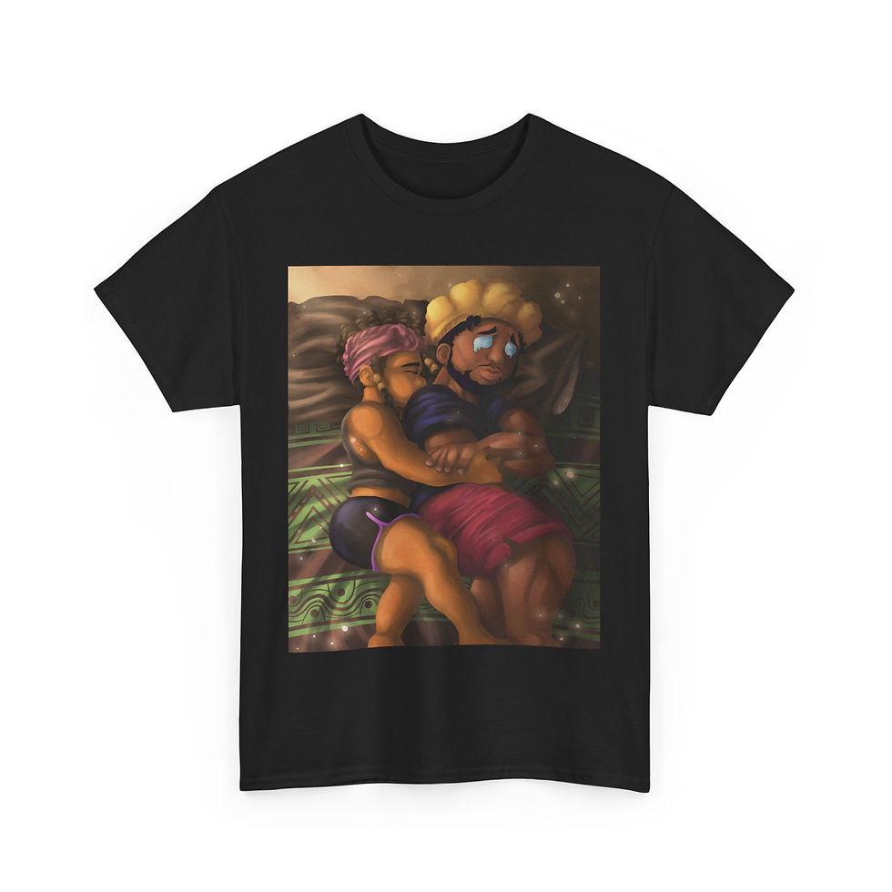 Thumbnail: "She Stayed" Unisex Heavy Cotton Tee