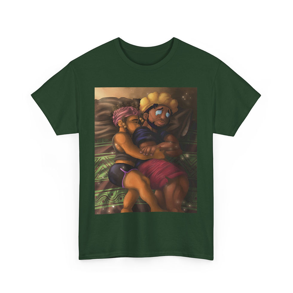 Thumbnail: "She Stayed" Unisex Heavy Cotton Tee