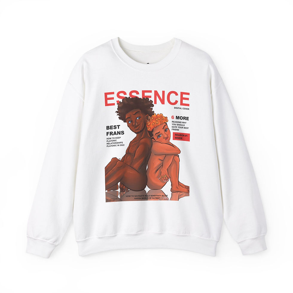 Thumbnail: "Best Fran (Essence)" Unisex Heavy Blend™ Crewneck Sweatshirt
