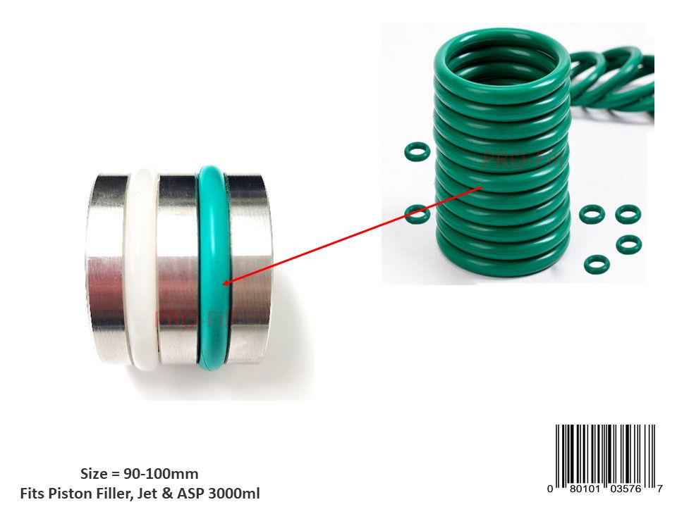 Miniatura: Juntas tóricas de pistón (Viton)