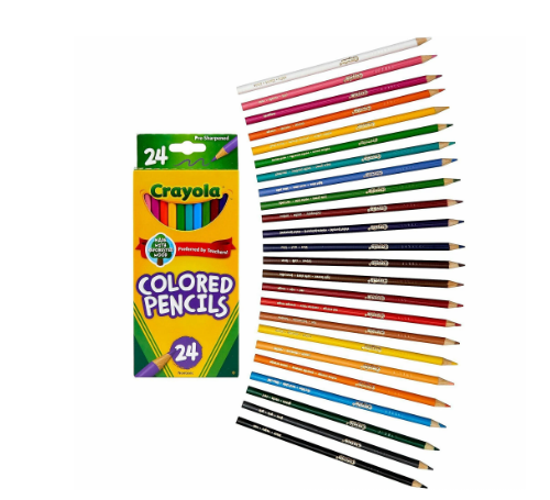 Miniatura: Crayola Colored Pencils, Assorted Colors, Box Of 24 Color Pencils