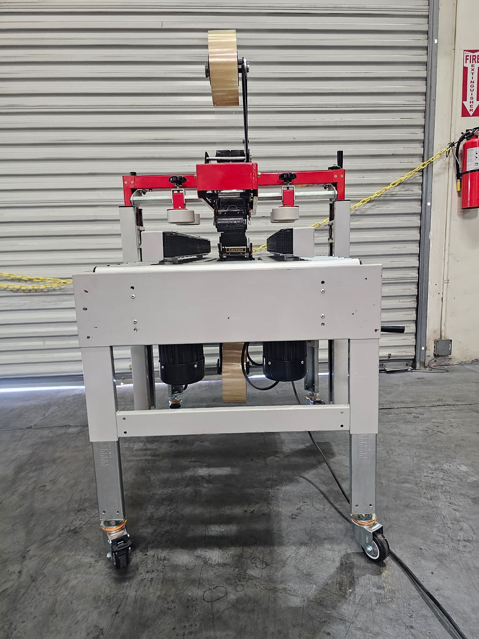 Thumbnail: RS22 Semi automatic Random Adjustable Case Sealer, Side Belt Drive, 3" Tape Head